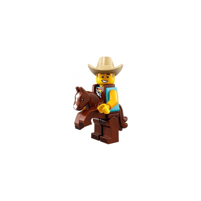 LEGO Minifiguren Serie 18 71021 Mann im Cowboykostüm
