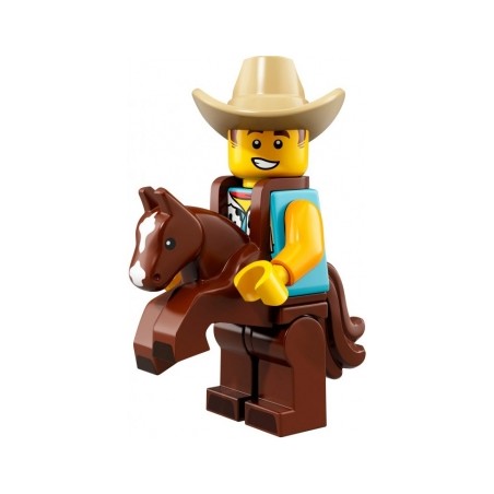 LEGO Minifiguren Serie 18 71021 Mann im Cowboykostüm