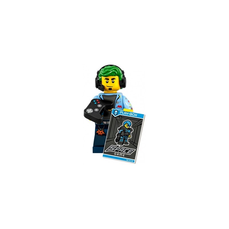LEGO Minifigure Serie 19 71025 Campione di videogiochi