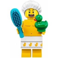 LEGO Minifigure Serie 19 71025 Uomo sotto la doccia