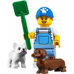 LEGO Minifigures Série 19 71025 Promeneuse de chien