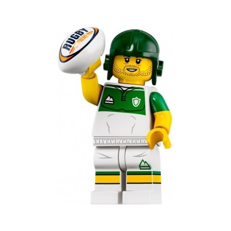 LEGO Minifiguren Serie 19 71025 Rugbyspieler