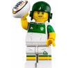 LEGO Minifigure Serie 19 71025 Giocatore di rugby