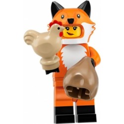 LEGO Minifiguren Serie 19 71025 Mädchen im Fuchskostüm