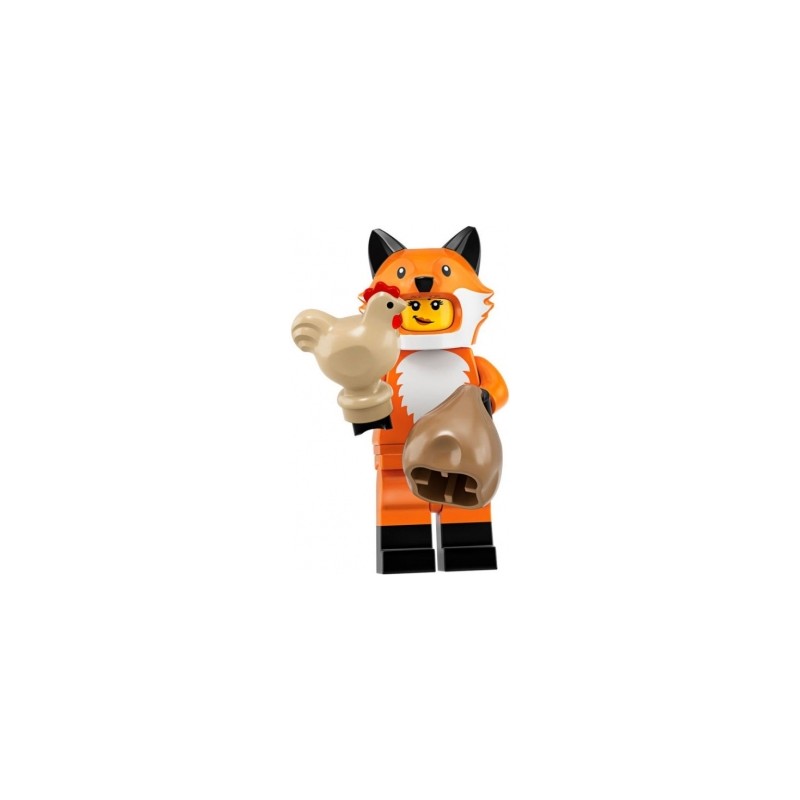 LEGO Minifigure Serie 19 71025 Ragazza travestita da volpe