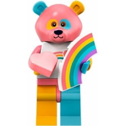 LEGO Minifiguren Serie 19 71025 Mann im Pandakostüm