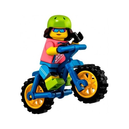 LEGO Minifigure Serie 19 71025 Mountain biker