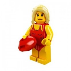 LEGO Minifigures Série 2 8684 Sauveteuse