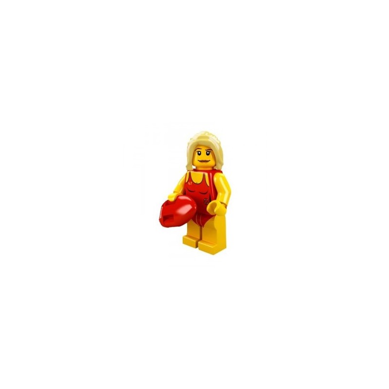 LEGO Minifiguren Serie 2 8684 Rettungsschwimmerin