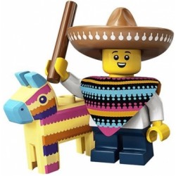 LEGO Minifiguren Serie 20 71027 Junge mit Piñata