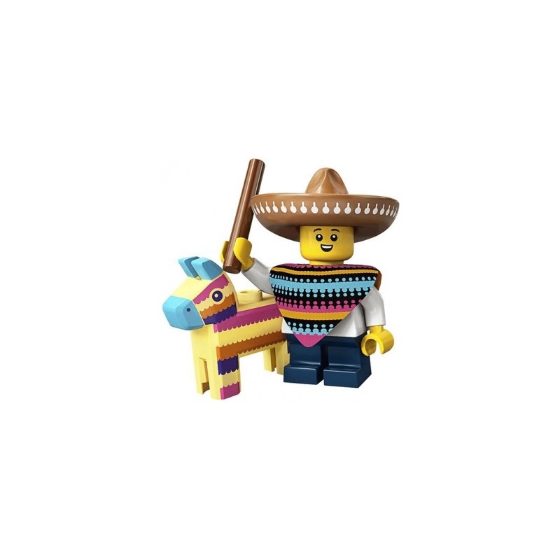 LEGO Minifigure Serie 20 71027 Ragazzo con la piñata