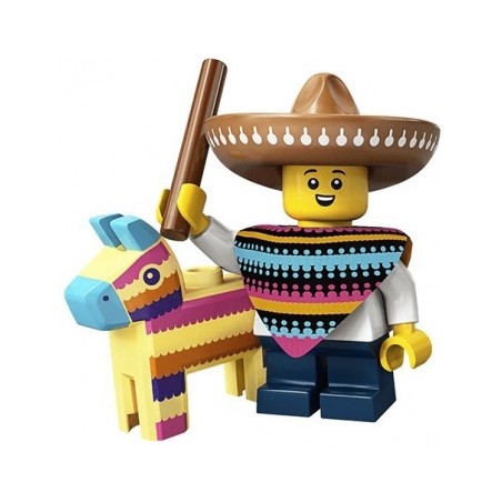 LEGO Minifigure Serie 20 71027 Ragazzo con la piñata