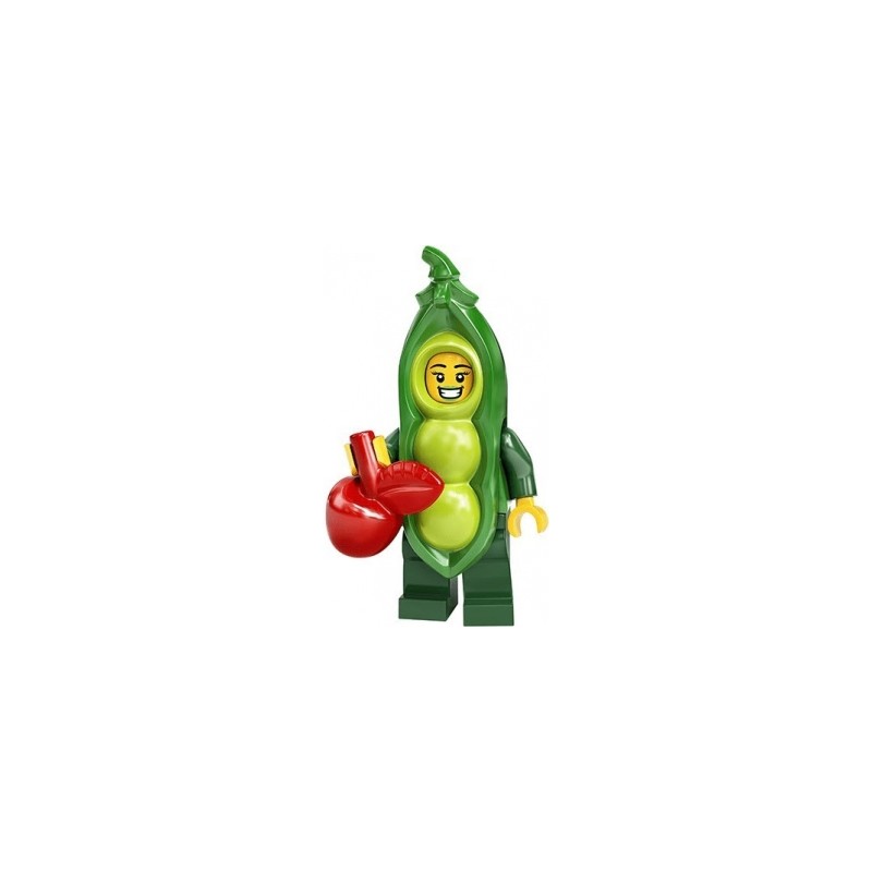 LEGO Minifigure Serie 20 71027 Donna travestita da pisello