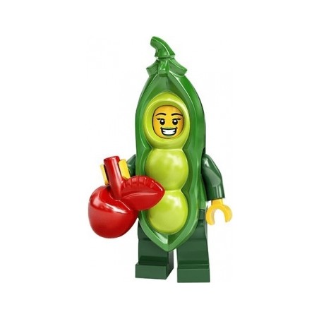 LEGO Minifigure Serie 20 71027 Donna travestita da pisello