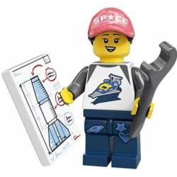 LEGO Minifigures Série 20 71027 Jeune fille avec sa fusée