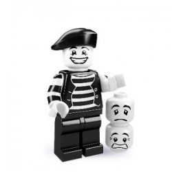 LEGO Minifigures Série 2 8684 Mime