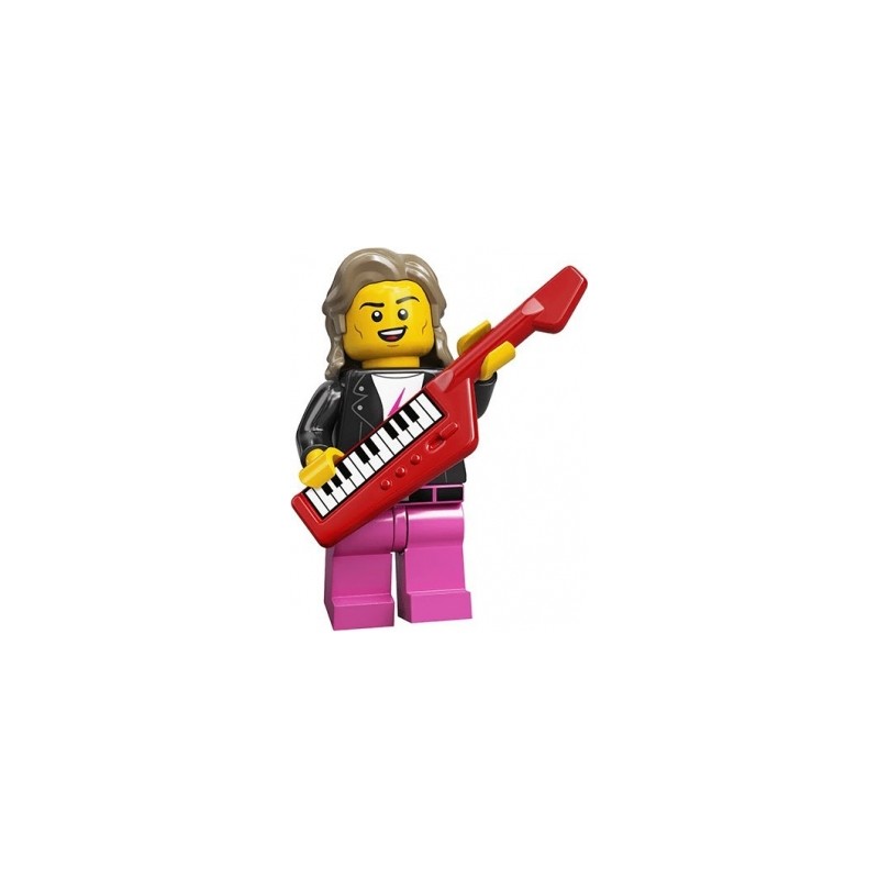 LEGO Minifiguren Serie 20 71027 Musiker mit Synthesizer