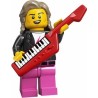 LEGO Minifigure Serie 20 71027 Musicista con sintetizzatore
