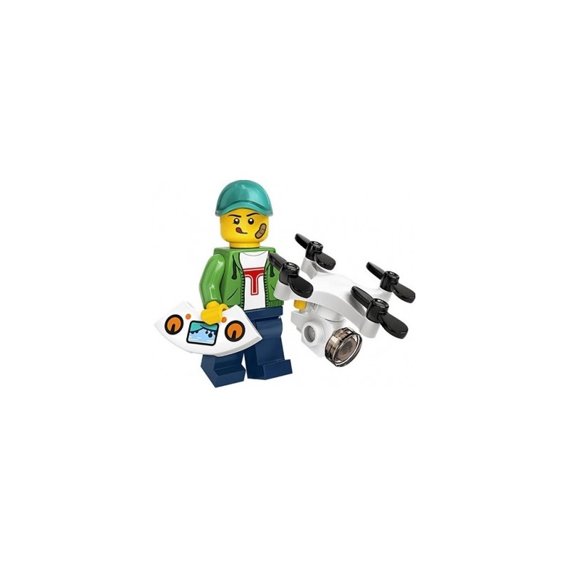 LEGO Minifiguren Serie 20 71027 Junge mit Drohne