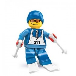 LEGO Minifigures Série 2 8684 Skieur