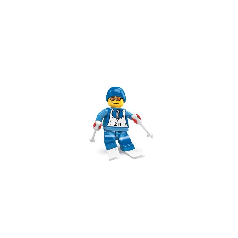 LEGO Minifiguren Serie 2 8684 Skifahrer