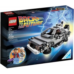 LEGO Ideas 21103 DeLorean Zeitmaschine