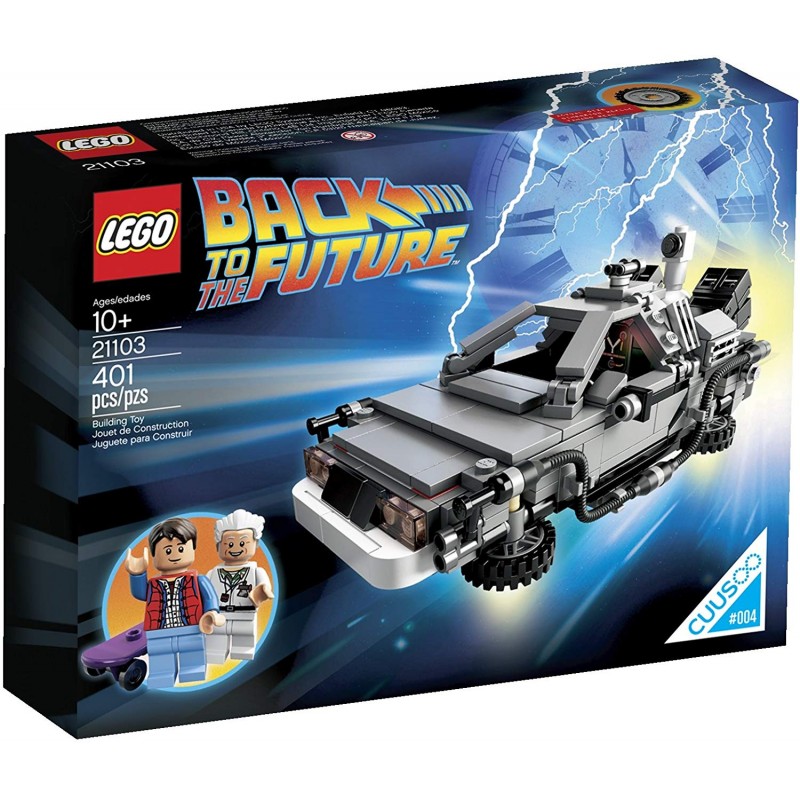 LEGO Ideas 21103 DeLorean macchina del tempo