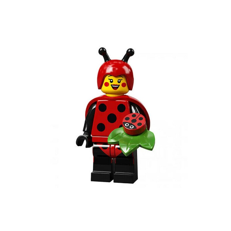LEGO Minifiguren Serie 21 71029 Mädchen im Marienkäferkostüm