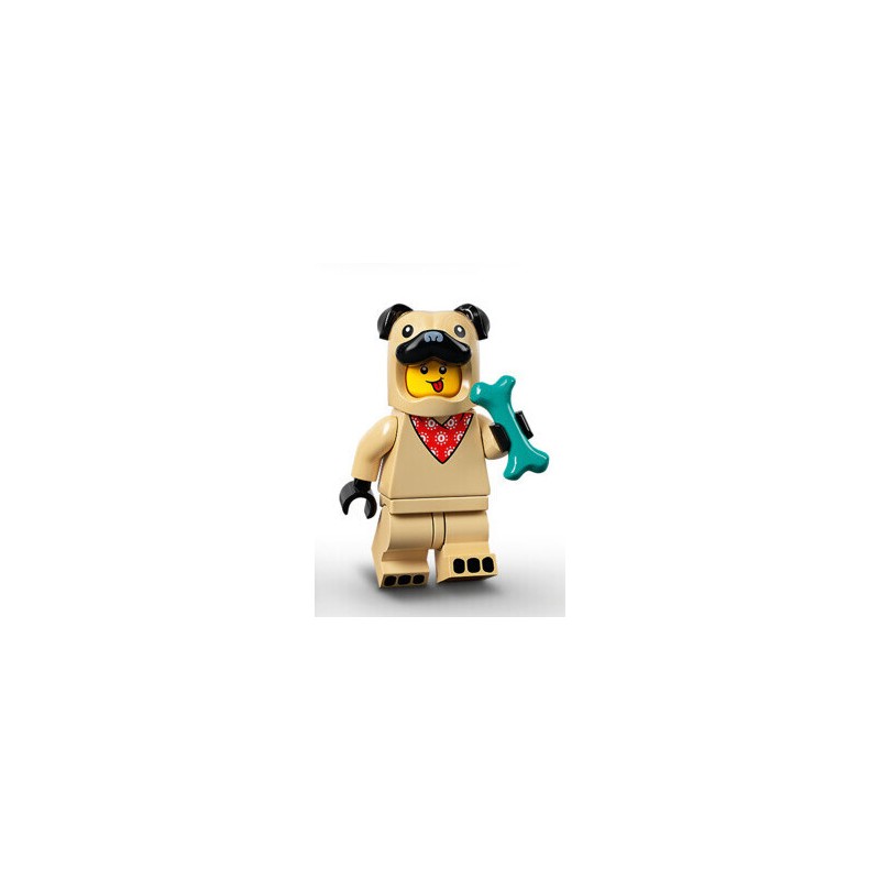 LEGO Minifiguren Serie 21 71029 Mann im Mopskostüm