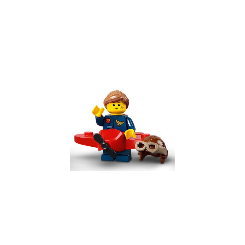 LEGO Minifiguren Serie 21 71029 Mädchen im Flugzeugkostüm