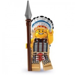 LEGO Minifigure Serie 3 8803 Capo tribù