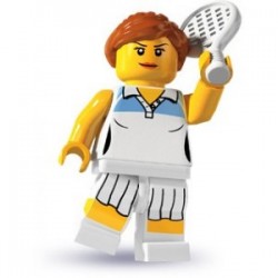 LEGO Minifiguren Serie 3 8803 Tennisspielerin