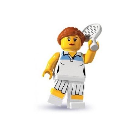 LEGO Minifiguren Serie 3 8803 Tennisspielerin