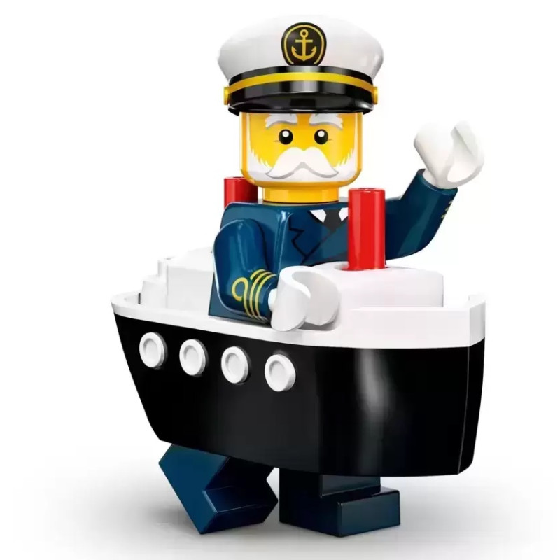 LEGO Minifiguren Serie 23 71034 Fährkapitän