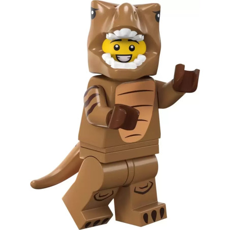 LEGO Minifiguren Serie 24 71037 T-Rex-Kostüm-Fan