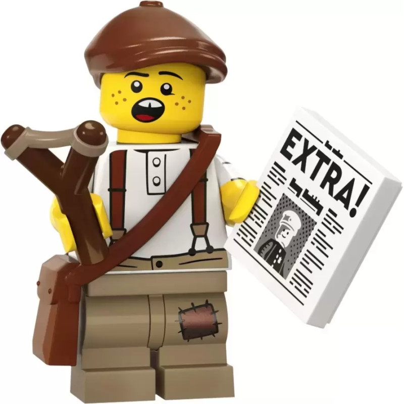 LEGO Minifiguren Serie 24 71037 Zeitungsjunge