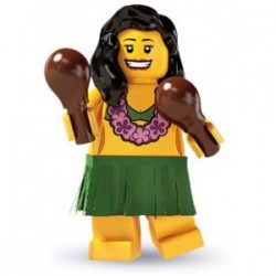 LEGO Minifiguren Serie 3 8803 Hula-Tänzerin