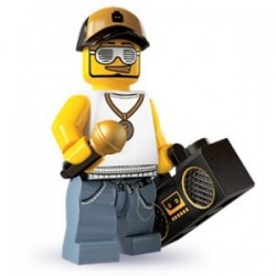 LEGO Minifiguren Serie 3 8803 Rapper