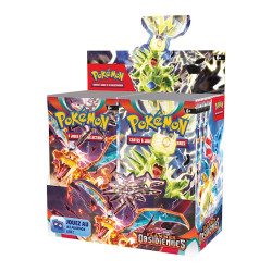 Pokémon Display mit 36 Boostern SV03 Obsidianflammen (französisch)