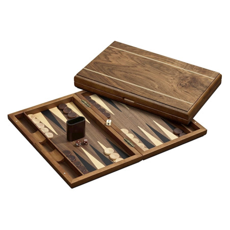 Backgammon mit Magnetverschluss