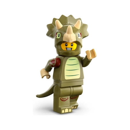 LEGO Minifiguren Serie 25 71045 Triceratops-Kostüm-Fan